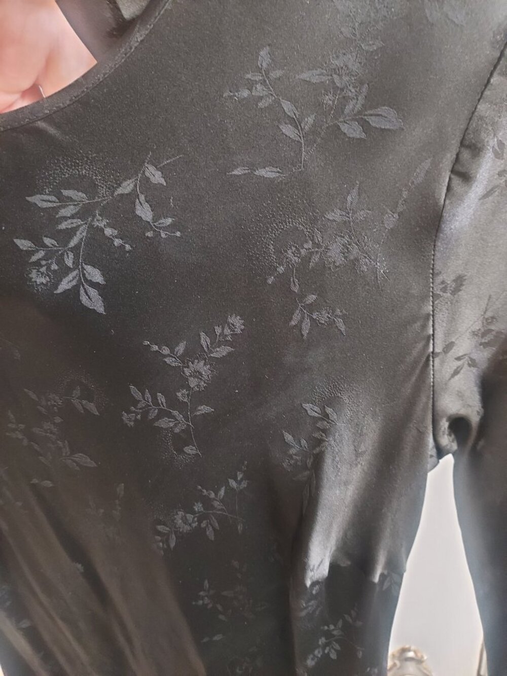 Realisation Par The Owens Voodoo Black Jacquard Long Sleeve Dress - Picture 2 of 12